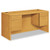 10700 Kneespace Credenza, 3/4 Height Pedestals, 60w X 24d X 29.5h, Harvest