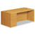 10700 Series Single Pedestal Desk With Full-height Pedestal On Left, 72" X 36" X 29.5", Harvest