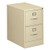 310 Series Vertical File, 2 Legal-size File Drawers, Putty, 18.25" X 26.5" X 29"