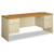 38000 Series Kneespace Credenza, 72w X 24d X 29.5h, Harvest/putty