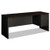 38000 Series Right Pedestal Credenza, 72w X 24d X 29.5h, Mahogany/charcoal