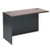 38000 Series Return Shell, Left, 48w X 24d X 29.5h, Mahogany/charcoal