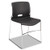 Olson Stacker High Density Chair, Supports Up To 300 Lb, 17.75" Seat Height, Lava Seat, Lava Back, Chrome Base, 4/carton