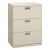 Brigade 600 Series Lateral File, 3 Legal/letter-size File Drawers, Light Gray, 30" X 18" X 39.13"