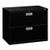 Brigade 600 Series Lateral File, 2 Legal/letter-size File Drawers, Black, 36" X 18" X 28"