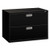 Brigade 600 Series Lateral File, 2 Legal/letter-size File Drawers, Black, 42" X 18" X 28"