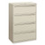 Brigade 700 Series Lateral File, 4 Legal/letter-size File Drawers, Light Gray, 36" X 18" X 52.5"