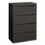 Brigade 700 Series Lateral File, 4 Legal/letter-size File Drawers, Charcoal, 36" X 18" X 52.5"