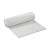High-density Commercial Can Liner Value Pack, 33 Gal, 10 Mic, 33" X 39", Clear, Interleaved Roll, 25 Bags/roll, 20 Rolls/ct