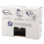 High-density Commercial Can Liner Value Pack, 56 Gal, 19 Mic, 43" X 46", Black, Interleaved Roll, 25 Bags/roll, 6 Rolls/ct