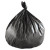 High-density Commercial Can Liner Value Pack, 56 Gal, 19 Mic, 43" X 46", Black, Interleaved Roll, 25 Bags/roll, 6 Rolls/ct