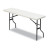 Indestructable Classic Folding Table, Rectangular, 72" X 18" X 29", Platinum