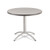 Cafeworks Table, Cafe-height, Round, 36" X 30", Gray/silver