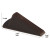 Giant Foot Doorstop, No-slip Rubber Wedge, 3.5w X 6.75d X 2h, Brown