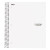 Wirebound Notebook With Four Pockets, 3-subject, Medium/college Rule, Randomly Assorted Cover Color, (150) 11 X 8.5 Sheets