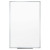 Dry Erase Board With Aluminum Frame, 36 X 24, Melamine White Surface, Silver Aluminum Frame