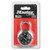 Combination Lock, Stainless Steel, 1.87" Wide, Silver