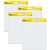 Vertical-orientation Self-stick Easel Pad Value Pack, Quadrille Rule (1 Sq/in), 25 X 30, White, 30 Sheets, 4/carton