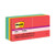 Pads In Playful Primary Collection Colors, 2" X 2", 90 Sheets/pad, 8 Pads/pack