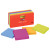 Pads In Playful Primary Collection Colors, 3" X 3", 90 Sheets/pad, 12 Pads/pack