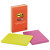 Pads In Playful Primary Collection Colors, Note Ruled, 4" X 6", 90 Sheets/pad, 3 Pads/pack