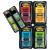 Arrow Message 1" Page Flags, 200 "sign Here", 48 Arrow, Four Colors, 248/pack