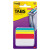 2" Plain Solid Color Angled Tabs, 1/5-cut, Assorted Colors, 2" Wide, 24/pack