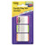 1" Lined Tabs, 1/5-cut, Assorted Bright Colors, 1" Wide, 66/pack