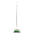 Quick Floor Sweeper, 42" Aluminum Handle, White/gray/green