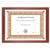 Award-a-plaque Document Holder, Acrylic/plastic, 10.5 X 13, Mahogany