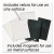 Clear Plastic All-purpose Mountable Sign Holder, Magnetic/hook-loop, Horizontal/vertical Orientation, 8.5 X 11 Insert