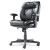 Executive Swivel/tilt Chair, Supports Up To 250 Lb, 16.93" To 20.67" Seat Height, Black