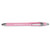 write For Hope Edition Flexgrip Elite Ballpoint Pen, Retractable, Medium 1 Mm, Black Ink, Pink Barrel, Dozen