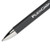 Flexgrip Elite Ballpoint Pen, Retractable, Medium 1 Mm, Black Ink, Black Barrel, Dozen