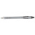 Flexgrip Ultra Recycled Ballpoint Pen, Retractable, Fine 0.8 Mm, Black Ink, Gray/black Barrel, Dozen