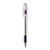 R.s.v.p. Ballpoint Pen, Stick, Fine 0.7 Mm, Violet Ink, Clear/violet Barrel, Dozen