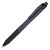 Energel-x Gel Pen, Retractable, Bold 1 Mm, Black Ink, Smoke/black Barrel, Dozen