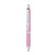 Energel Alloy Rt Gel Pen, Retractable, Medium 0.7 Mm, Black Ink, Pink Barrel