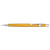 Sharp Mechanical Pencil, 0.9 Mm, Hb (#2), Black Lead, Yellow Barrel
