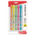 24/7 Highlighters, Assorted Ink Colors, Chisel Tip, Assorted Barrel Colors, 5/set