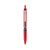 Precise V5rt Roller Ball Pen, Retractable, Extra-fine 0.5 Mm, Red Ink, Red Barrel