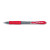 G2 Premium Gel Pen, Retractable, Fine 0.7 Mm, Red Ink, Smoke/red Barrel, Dozen