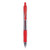 G2 Premium Gel Pen, Retractable, Bold 1 Mm, Red Ink, Smoke/red Barrel, Dozen