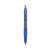 G-knock Begreen Gel Pen, Retractable, Fine 0.7 Mm, Blue Ink, Translucent Blue/blue Barrel, Dozen