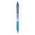 B2p Bottle-2-pen Recycled Ballpoint Pen, Retractable, Medium 1 Mm, Black Ink, Translucent Blue Barrel, Dozen