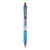 B2p Bottle-2-pen Recycled Ballpoint Pen, Retractable, Medium 1 Mm, Red Ink, Translucent Blue Barrel, Dozen