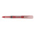 Precise V5 Roller Ball Pen, Stick, Extra-fine 0.5 Mm, Red Ink, Red/clear Barrel, Dozen