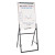 Futura Dry Erase Presentation Easel, 26" X 35", White Surface, Black Steel Frame