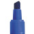 Enduraglide Dry Erase Marker, Broad Chisel Tip, Blue, Dozen
