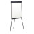 Magnetic Dry Erase Easel, 27 X 35, Graphite Surface, Graphite Plastic Frame